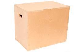 Cajon Pliometrico Madera 40-50-60 cms Montado