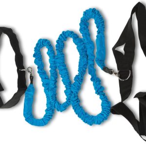 Cinturon de Resistencia(1chaleco + 1cinituron + 1goma) AZUL