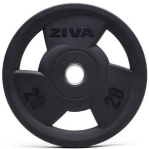 SL Virgin Rubber Grip Disc (Disco Olímpico de Goma Virgen con Agarres) 25 kg