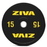 ZIVA Performance Disco Bumper Negro 15 kg
