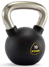 ZIVA Performance Kettlebell Negra 6 kg