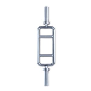 ZIVA Essentials Barra Olímpica Cromada Tríceps 76 cm