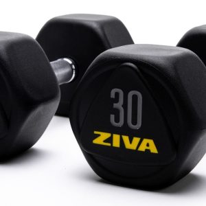 ZIVA Performance Hexagon Steel Dumbbell 30 kg (Par)