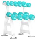 ZIVA Chic 5 Pair Hexagon Dumbbell Rack