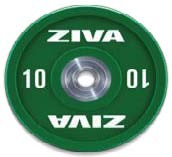 ZVO Rubber Competition Colored Training Bumper Disc 20 kg (120 mm Hard Chrome Hub)