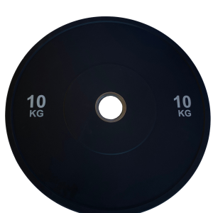 Disco Bumper Negro 3.0 - Goma Maciza Negro (Casquillo de Acero)